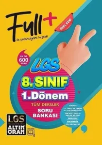 ALTIN ORAN 8. SINIF LGS 1.DÖNEM TÜM DERSLER SORU BANKASI *YENİ*