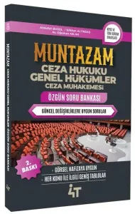 Muntazam Ceza Hukuku Genel Hükümler Ceza Muhakemesi Soru Bankası