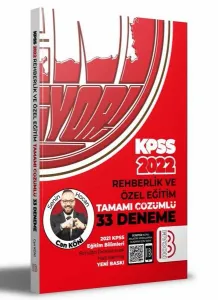 2022 Eğitim Bilimleri Rehberlik ve Özel Eğitim Tamamı Çözümlü 33 Deneme