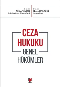 Ceza Hukuku Genel Hükümler
