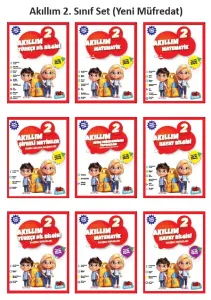 Akıllım 2. Sınıf Set (9 Kitap) (Yeni Müfredat)