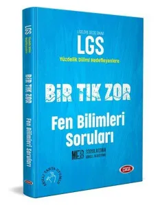 Data LGS Bir Tık Zor Fen Bilimleri Soruları