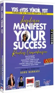 Yargı Yayınları YDS eYDS YÖKDİL YDT İngilizce Manifest Your Success Reading Comprehension Soru Bankası (Modüle 2)