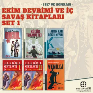 EKİM DEVRİMİ VE İÇ SAVAŞ KİTAPLARI SET 1