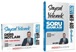 İndeks Akademi 2027 MEB-AGS Sayısal Yetenek Video Ders Notları ve Soru Bankası 2'li Set