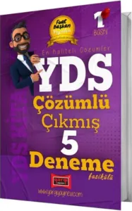 Yargı Yayınları YDS Çözümlü Çıkmış 5 Deneme Fasikülü