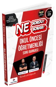 Dizgi Kitap Yayınları 2024 ÖABT Okul Öncesi Öğretmenliği Ne Sordu Se Sorar Soru Bankası Çözümlü