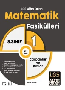 Palme Yayınları 8. Sınıf LGS Altın Oran Matematik Fasikülleri 1 Çarpanlar ve Katlar