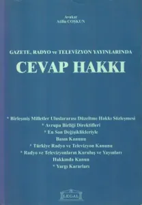 Gazete , Radyo ve Televizyon Yayınlarında Cevap Hakkı