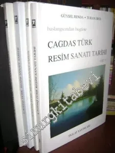 Başlangıcından Bugüne Çağdaş Türk Resim Sanatı Tarihi 4 Cilt TAKIM -        1981
