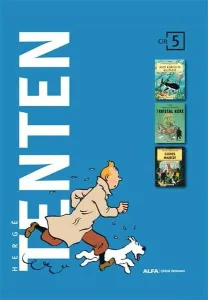 Tenten - Cilt 5 (Ciltli);Kızıl Korsan Hazinesi - 7 Kristal Küre - Güneş Mabedi