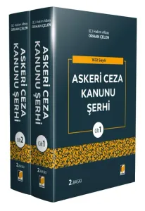 Askeri Ceza Kanunu Şerhi (2 Cilt)