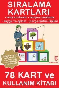 Sıralama Kartları Oluşum Sıralama, Olay Sıralama, Duygu ve Eylem, Parça Bütün İlişkisi