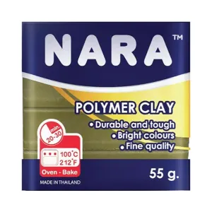 NARA POLYMER CLAY 55gr.DARK OLIVE  ( Polimer Kil )