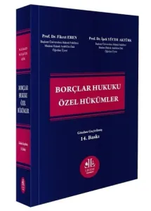 Borçlar Hukuku Özel Hükümler