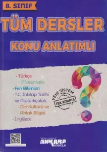 Ankara 8. Sınıf Tüm Dersler Konu Anlatımlı