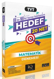 IQ Yayınları TYT Matematik Hedef 20 Net Denemeleri