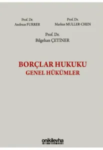Borçlar Hukuku Genel Hükümler