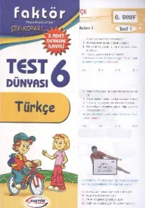 Faktör 6. Sınıf Türkçe Test Dünyası