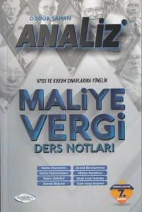 Maliye Vergi Ders Notları
