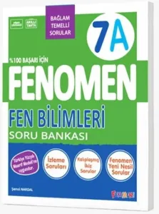 Fenomen Okul Yayınları 7. Sınıf Fen Bilimleri A Fenomen Soru Bankası