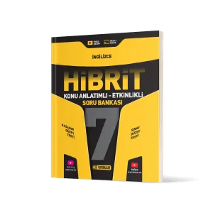 Hız 7. Sınıf İngilizce HİBRİT Konu Anlatımlı Etkinlikli Soru Bankası