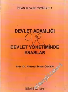 Devlet Adamlığı ve Devlet Yönetiminde Esaslar -        1998