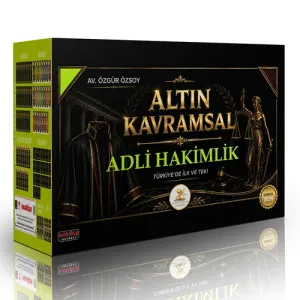 Savaş Yayınları 2026 HUKAL Altın Kavramsal Adli Hakimlik Seti