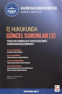 İş Hukukunda Güncel Sorunlar; 6356 sayılı Sendikalar ve Toplu İş Sözleşmesi Kanununun Değerlendirilmesi