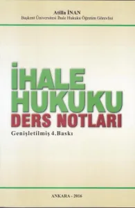 İhale Hukuku Ders Notları