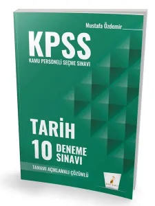 Pelikan Yayınları 2026 KPSS Tarih 10 Deneme Sınavı