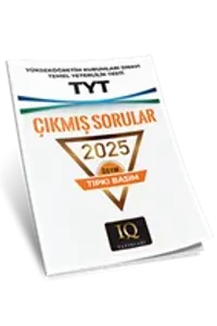 IQ YAYINLARI TIPKI BASIM ÖSYM ÇIKMIŞ SOR. TYT 2025