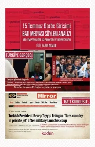 15 Temmuz Darbe Girişimi Batı Medyası Söylem Analizi Neo- Emperyalizm, İslamofobi ve Oryatntalizm