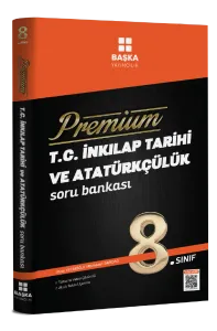 Başka 8. Sınıf T.C. İnkilap Tarihi ve Atatürkçülük Premium Soru Bankası