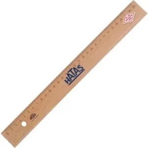 HATAS TAHTA  CETVEL  -      30 cm.