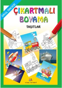 Çıkartmalı Boyama -Taşıtlar
