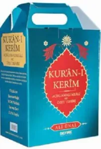 Kur'anı Kerim Açıklamalı Meali ve Özet Tefsiri -Set Kur'anı Kerim Açıklamalı Meali ve Özet Tefsiri -Set