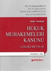 Hukuk Muhakemeleri Kanunu ve İlgili Mevzuat
