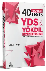 40 Advanced Tests YDS & Yökdil Deneme Testleri