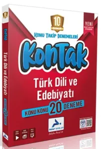 Paraf Yayınları 10. Sınıf Türk Dili ve Edebiyatı Kontak Konu Takip Denemeleri