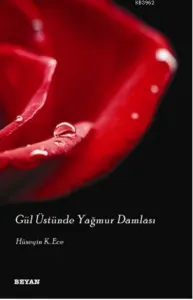 Gül Üstünde Yağmur Damlası