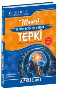 Apotemi Yayınları 11. Sınıf Biyoloji Tepki 1. Tema Maarif Model Konu Anlatımlı Soru Bankası