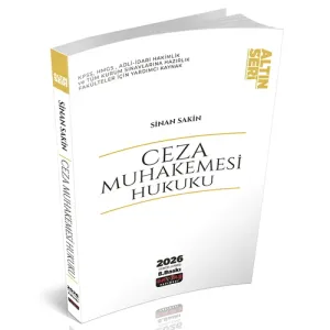Ceza Muhakemesi Hukuku Konu Anlatımı 2026