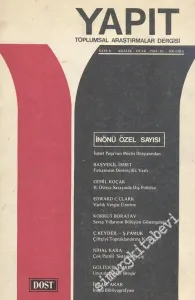 Yapıt - Toplumsal Araştırmalar Dergisi - Sayı: 8, Aralık - Ocak 1984 / 85