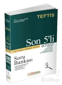 TEFTİŞ KPSS İktisat Cilt 3 Son 5'li Soru Bankası