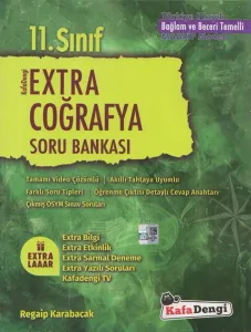 Kafadengi Yayınları 11. Sınıf Coğrafya Extra Soru Bankası
