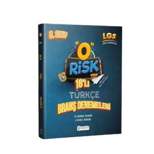 RİSK YOK 16 LI TÜRKÇE BRANŞ DENEMESİ