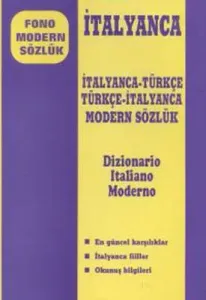 İtalyanca Modern Sözlük İtalyanca-Türkçe/Türkçe-İtalyanca