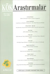 Kök Araştırmalar: Kök Sosyal ve Stratejik Araştırmalar Dergisi