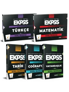 Pelikan Yayınları 2026 EKPSS Genel Yetenek Genel Kültür Konu Özetli Soru Bankası Seti